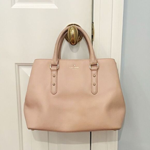 Kate Spade Larchmont Avenue Evangelie Satchel handbag Pink - Picture 2 of 7